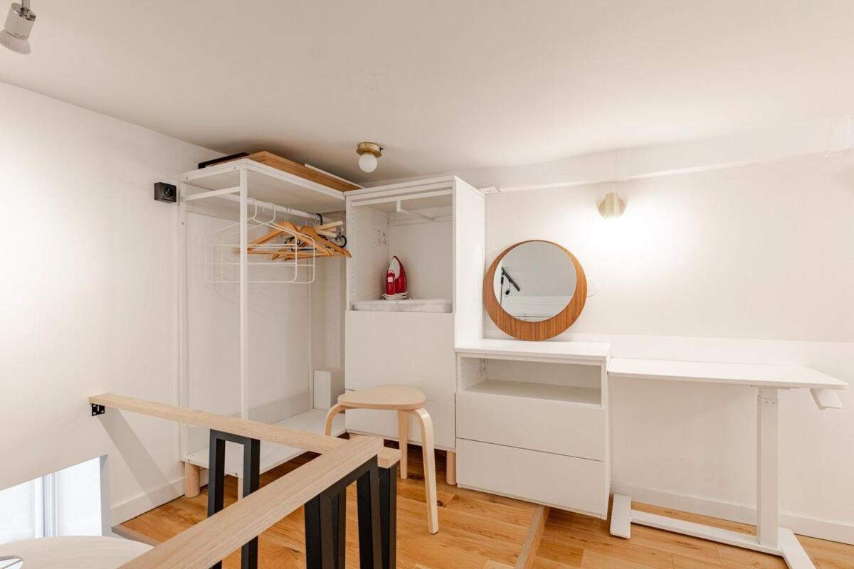 Apartment Stylish Duplex In Vibrant Center Paris